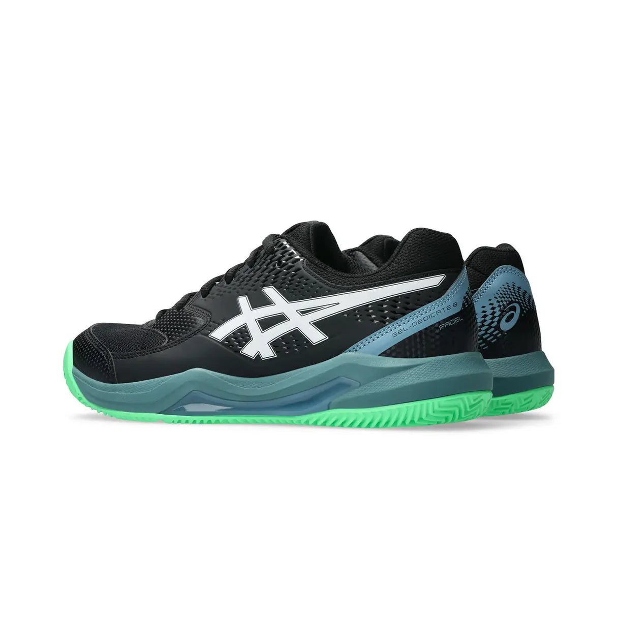 Asics Gel-Dedicate 8 Padel Black/Green
