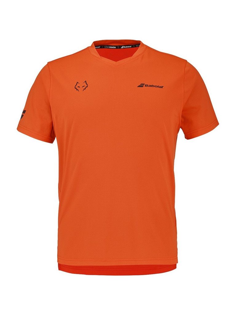 Babolat Juan Lebron Crew Neck Orange T-shirt