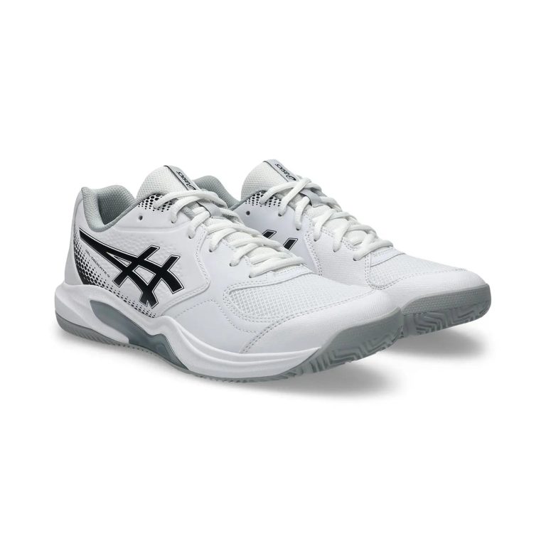 Gel Dedicate 9 Padel White Black