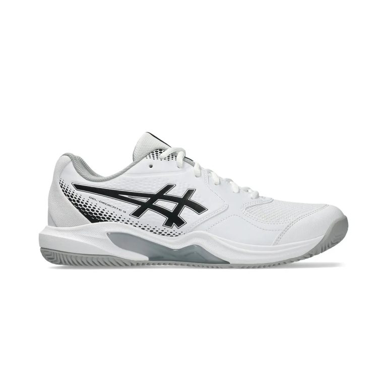 Gel Dedicate 9 Padel White Black