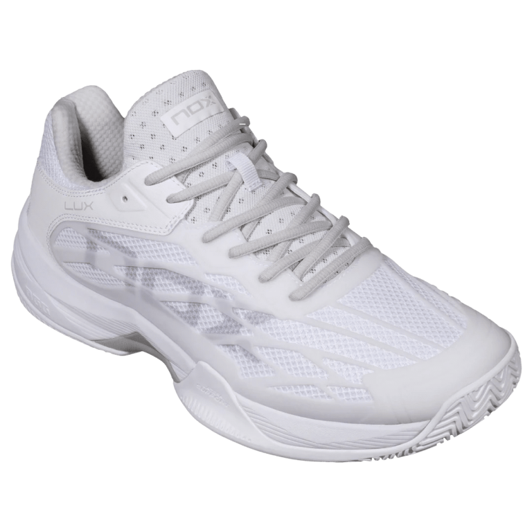 Nox AT10 LUX White/Grey Padel Shoes