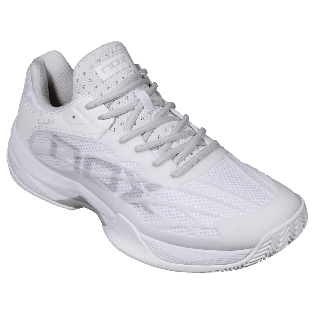 Nox AT10 LUX White/Grey Padel Shoes