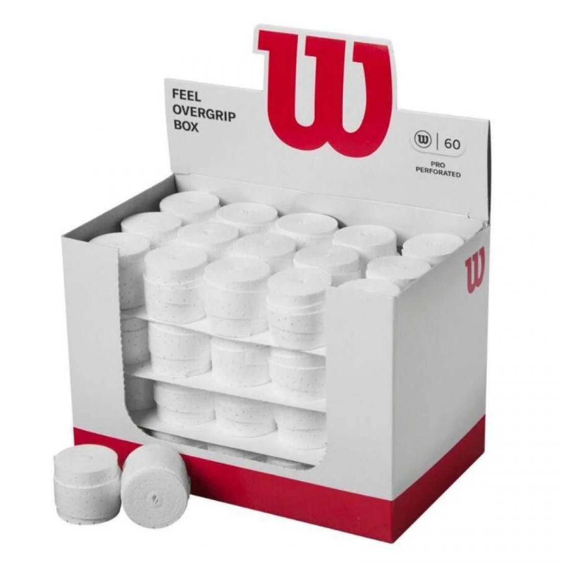 Wilson Pro Perforated White Overgrip (single)